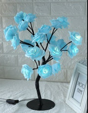 Beautiful LED Tree Lamp Rose Bush