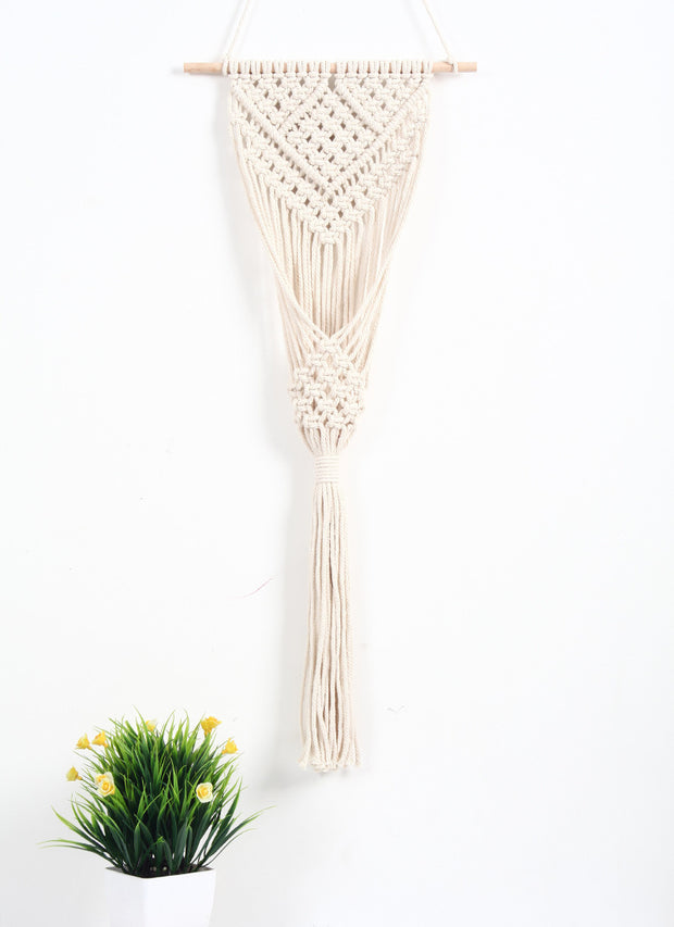 Crochet Bag Wall Carrier for Flowers