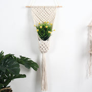 Crochet Bag Wall Carrier for Flowers