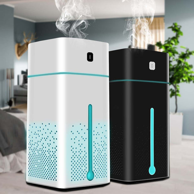 Air Purifier/Humidifier Cleans Floating Pollutants like Pet Hair and Dust