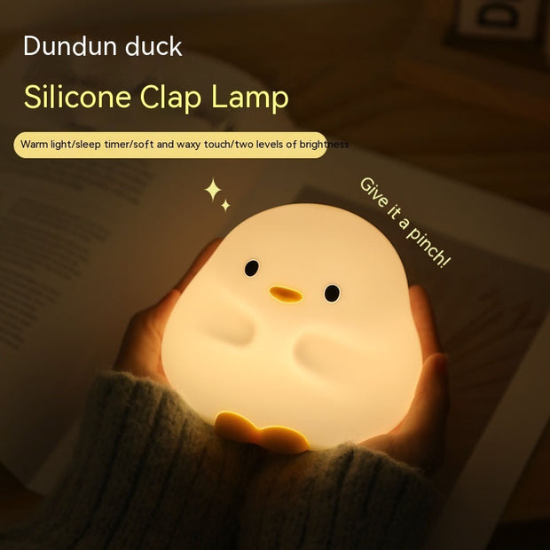 Cute Duck LED Night Lamp USB Rechargeable